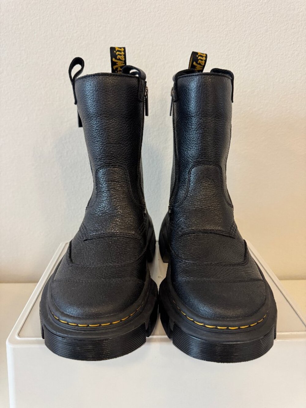 Dr. Martens DMXL Rigger Leather Boots Black US M 8 W 9 EU 41 NWOT - Picture 5 of 8